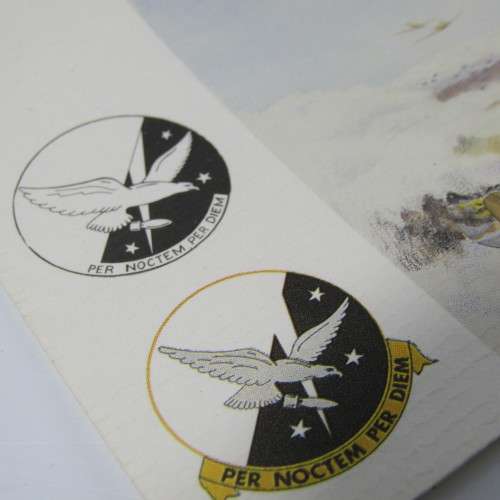 SAAF 50th Anniversary 1941 Boston Tea Party FDC Signed by Anne de Goede - artist of painting on FDC