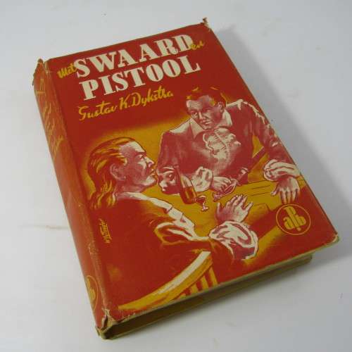 Lot of 3 vintage Afrikaans Books, met Swaard en Pistool - Gustav Dykstra, Nooit sterf die droom- Cha