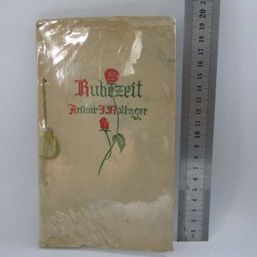 Ruhezeit (rest time) - auther J Bolinger