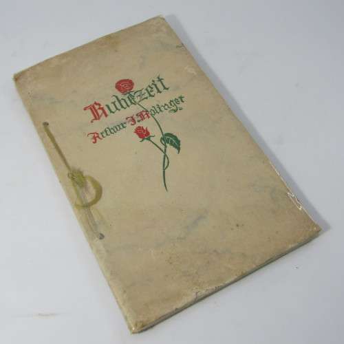 Ruhezeit (rest time) - auther J Bolinger