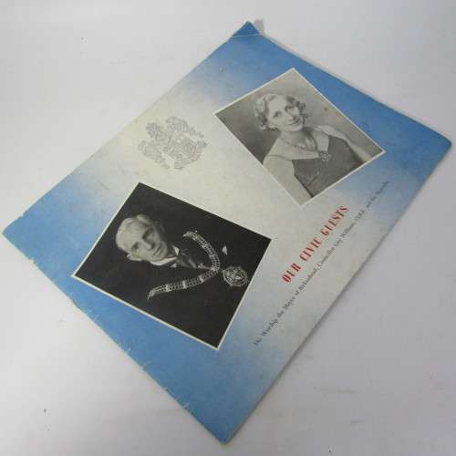 The New Ritz theatre - Programme for piece `Blue Skies` - Vintage