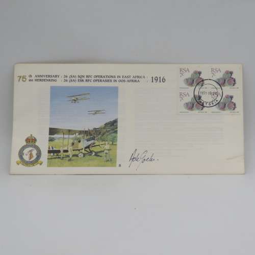 SA Air Force 75th anniversary of 26 Squadron RFC operations in East Africa 1916