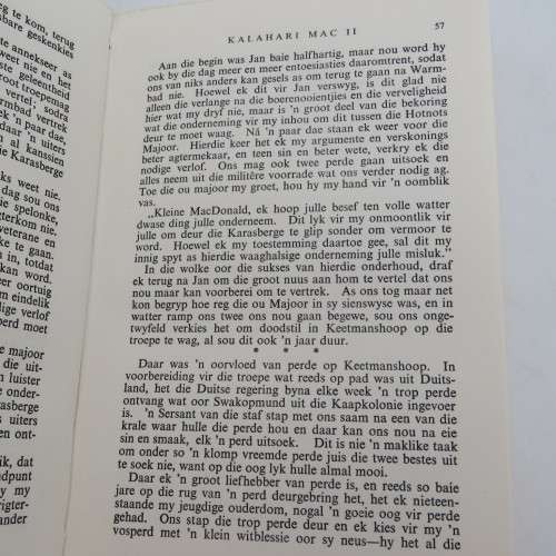 In die veld teen Marengo - Kalahari Mac 1949 issue