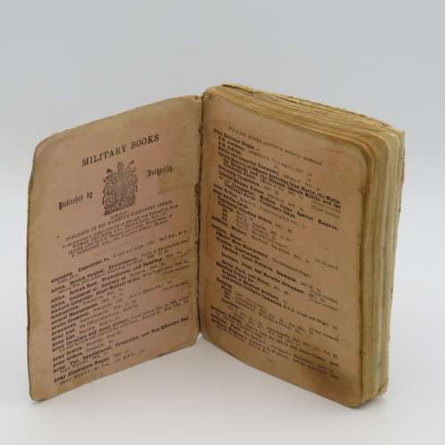 Pre WW1 Handbook for the .303 and .303 converted Maxim machine guns - 1911 issue