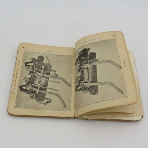 Pre WW1 Handbook for the .303 and .303 converted Maxim machine guns - 1911 issue