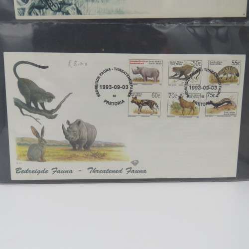 Lot of 48 South African and SWA first day covers and postal items