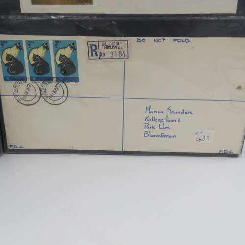 Lot of 48 South African and SWA first day covers and postal items