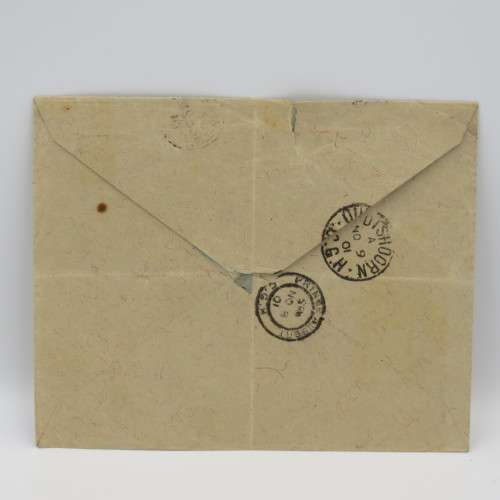 Boer War P.O.W. cover from St Helena to Oudtshoorn - with censor mark 1901 cancellation on front