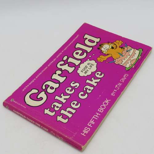 Garfield takes the Cake cartoon book by Jim Davis