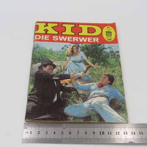 Vintage Afrikaans photo comic book Kid - Die Swerwer no 133