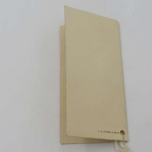 1937 Paarl Municipal Officials Annual ball programme booklet with pencil