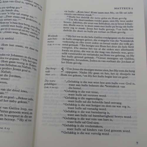 1975 Blye Boodskap 1979 Die Nuwe Testament & Psalms