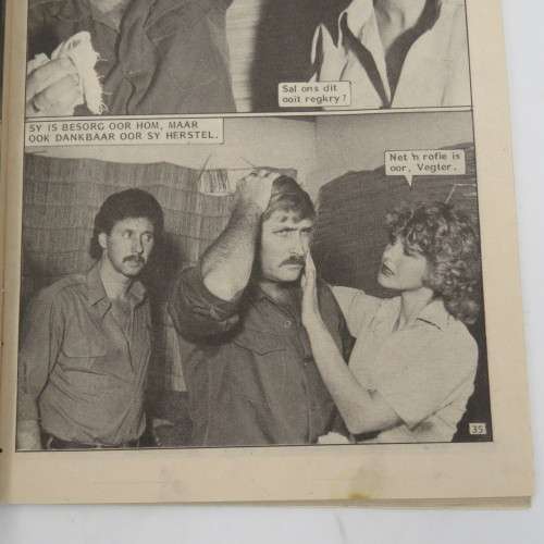 Afrikaans photo comic book - Rocco de Wet Grensvegter no.157 - some damage