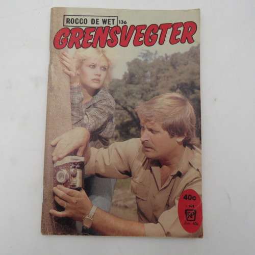 Afrikaans photo comic book - Rocco de Wet Grensvegter no.136