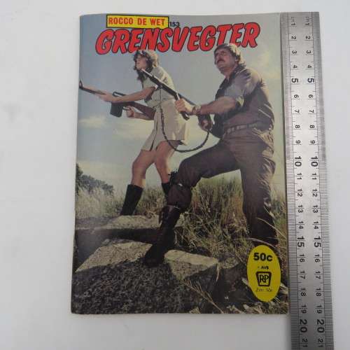 Afrikaans photo comic book - Rocco de Wet Grensvegter no.153