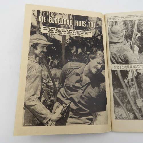 Afrikaans photo comic book - Rocco de Wet Grensvegter no.153