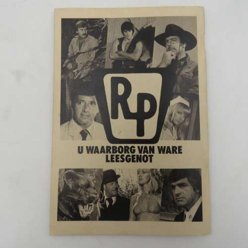 Afrikaans photo comic book - Rocco de Wet Grensvegter no.153