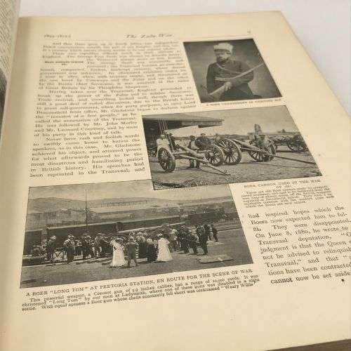 With the flag to Pretoria Vol 1 up to Feb 1900 with fold out map