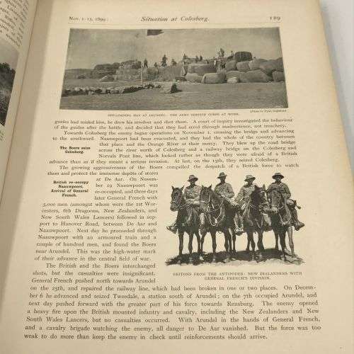 With the flag to Pretoria Vol 1 up to Feb 1900 with fold out map