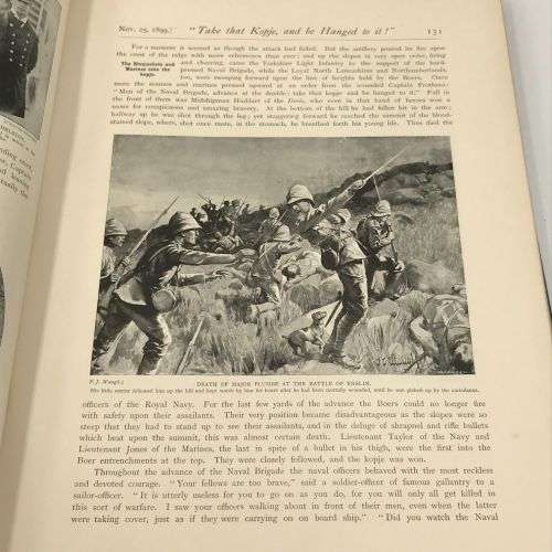 With the flag to Pretoria Vol 1 up to Feb 1900 with fold out map