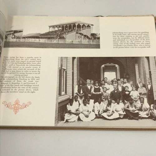 The Barnett Collection - a pictorial record of early Johannesburg - dust cover well used plus