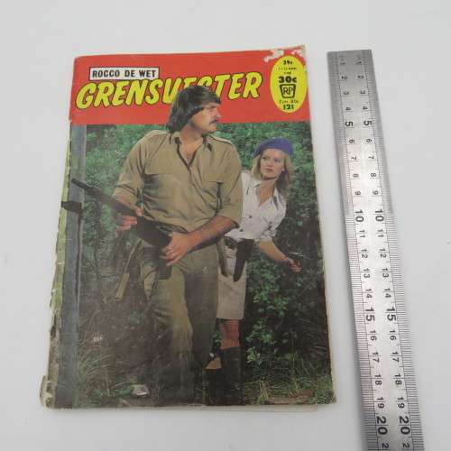 Afrikaans photo comic book - Rocco de Wet Grensvegter no.121