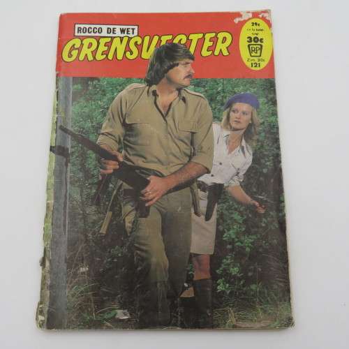 Afrikaans photo comic book - Rocco de Wet Grensvegter no.121