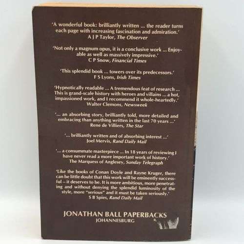 The Boer War - paperback by Thomas Pakenham - some loose papers