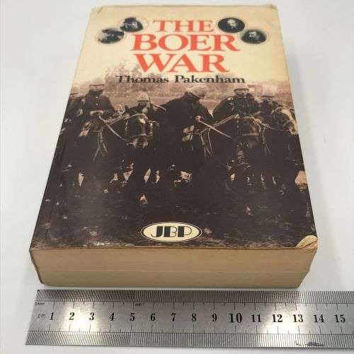 The Boer War - paperback by Thomas Pakenham - some loose papers