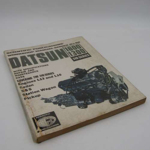 Scientific Publications workshop manual series No 88 - Datsun 1600 and 1300