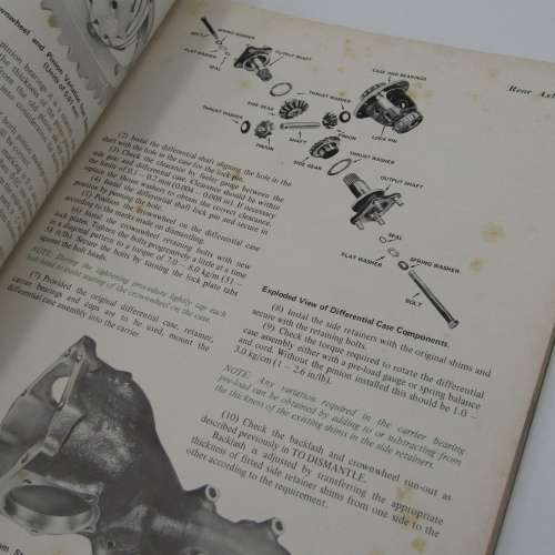 Scientific Publications workshop manual series No 88 - Datsun 1600 and 1300