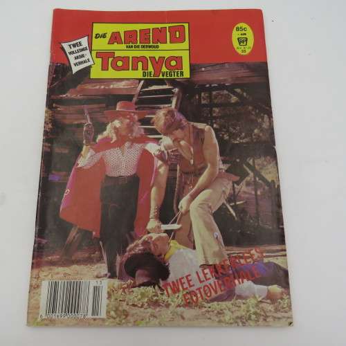 Vintage photo comic book - Die Arend van die Oerwoud + Tanja die vegter, double issue - no 32