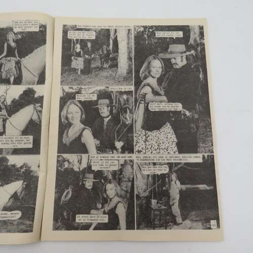 Vintage photo comic book - Ruiter in Swart + Kid die swerwer, double issue - no 100