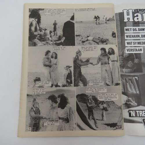Vintage photo comic book - Ruiter in Swart + Kid die swerwer, double issue - no 100