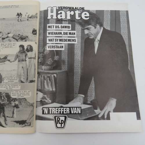 Vintage photo comic book - Ruiter in Swart + Kid die swerwer, double issue - no 100