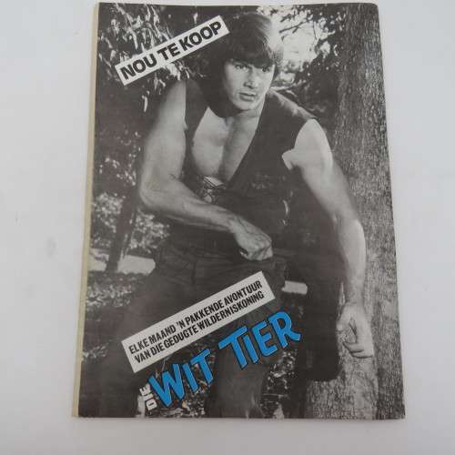 Vintage photo comic book - Ruiter in Swart + Kid die swerwer, double issue - no 100