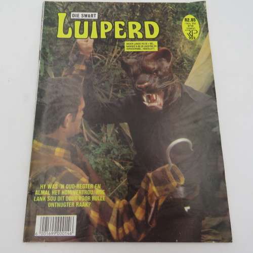 Vintage photo comic book - Die Swart Luiperd - no 222