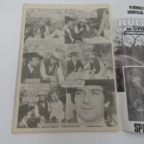 Vintage photo comic book - Die Swart Luiperd - no 222