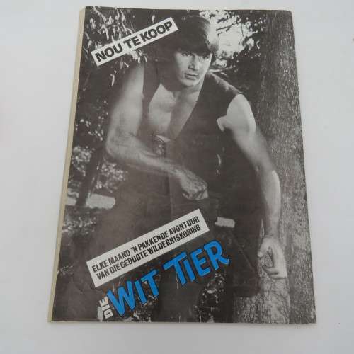 Vintage photo comic book - Die Swart Luiperd - no 222