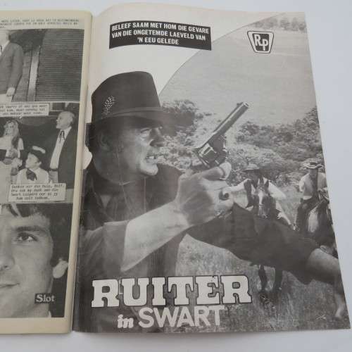 Vintage photo comic book - Die Swart Luiperd - no 221