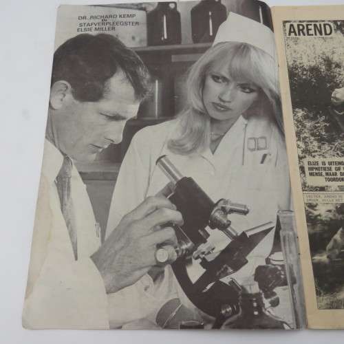 Vintage photo comic book - Die Arend van die Oerwoud + Tanja die vegter, double issue - no 7