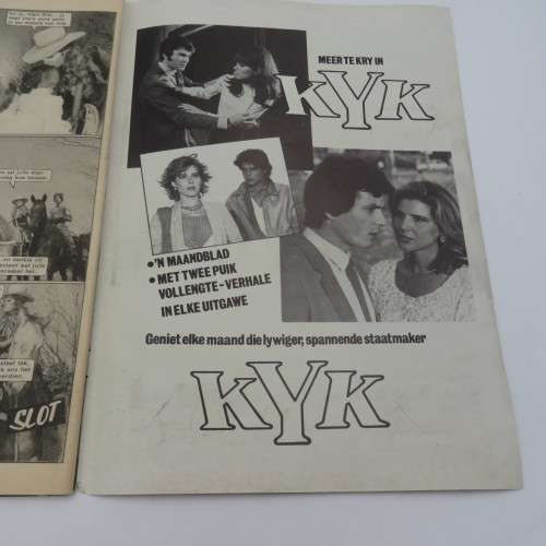 Vintage photo comic book - Die Arend van die Oerwoud + Tanja die vegter, double issue - no 7