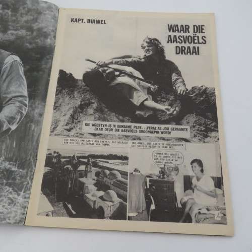 Vintage photo comic book - Kaptein Duiwel + Beau die ontembare - no 73