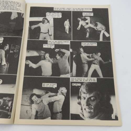 Vintage photo comic book - Kaptein Duiwel + Beau die ontembare - no 73