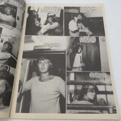 Vintage photo comic book - Kaptein Duiwel + Beau die ontembare - no 73