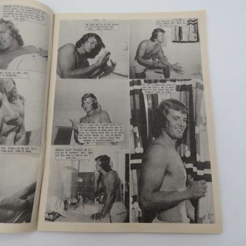 Vintage photo comic book - Kaptein Duiwel + Beau die ontembare - no 75