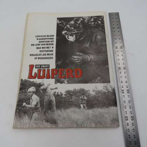 Vintage photo comic book - Kaptein Duiwel + Beau die ontembare - no 75
