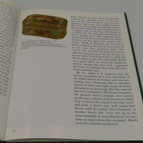 British Biscuit Tins - Book by M.J. Franklin