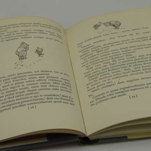 Winnie the Pooh in latin - 1961 edition Winnie ille Pu