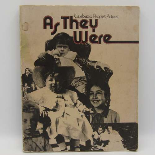 As They Were - picture book of well known historical figures as children